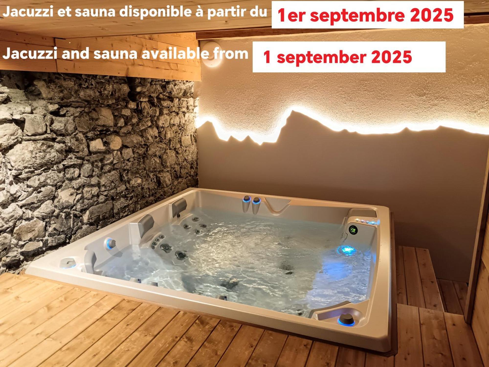 Chez Leon, Jacuzzi Et Sauna Des Le 1Er Septembre 2025 Samoëns Extérieur photo